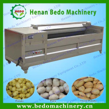 2014 China melhor fornecedor máquina de limpeza de batata peeling / batata máquina de lavar roupa / escova de batata máquina de lavar 008613253417552